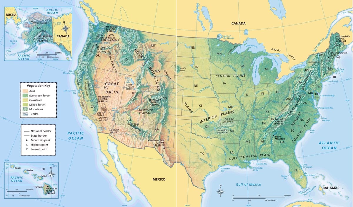 NÁS mapa geografie