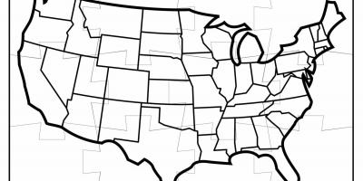 Puzzle mapa USA